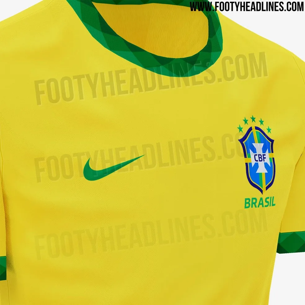 Seleção brasileira estreia novo uniforme no próximo jogo. Veja os modelos!