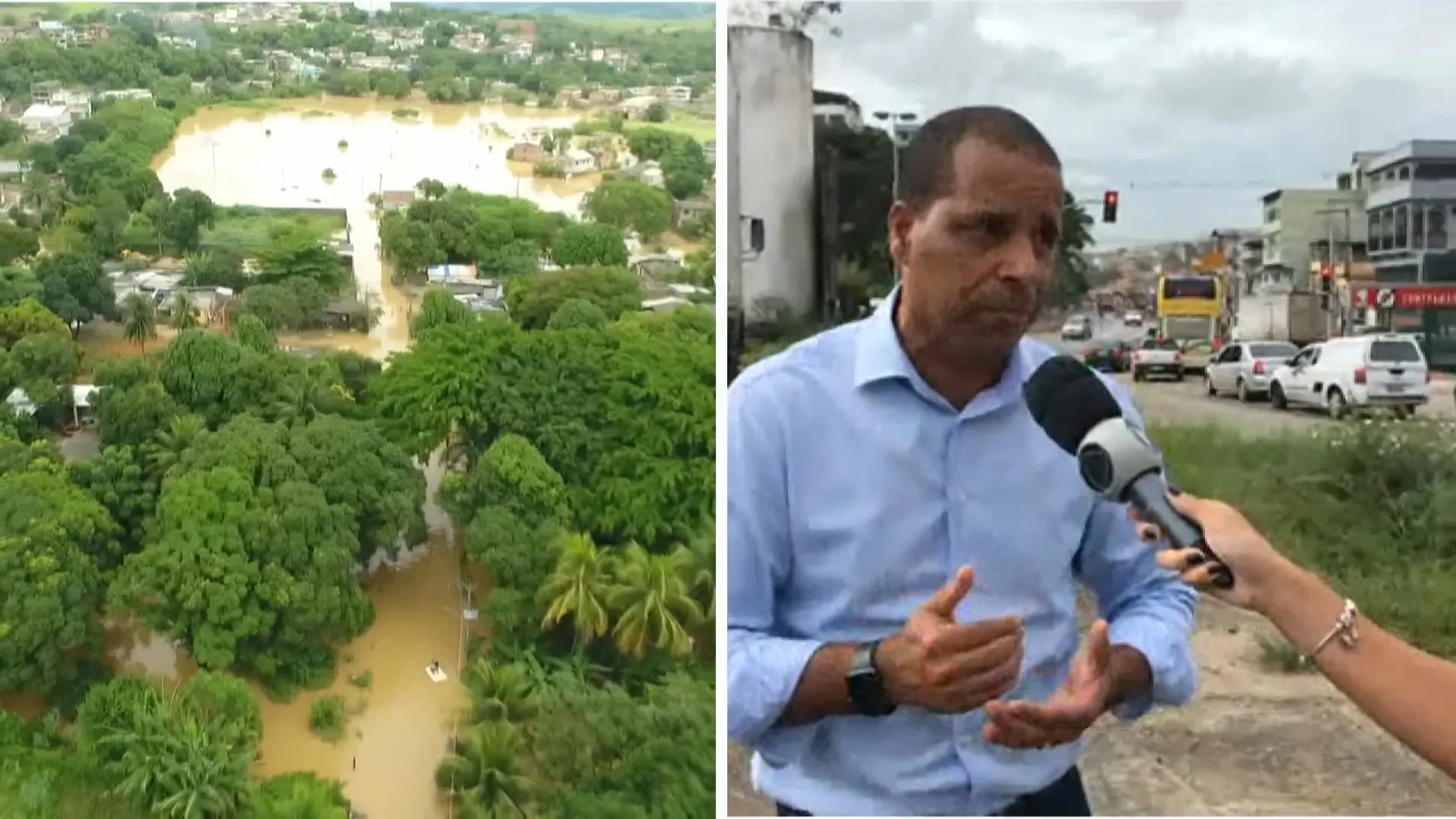 Prefeito de Cariacica garante que obras de limpeza serão feitas para evitar alagamentos