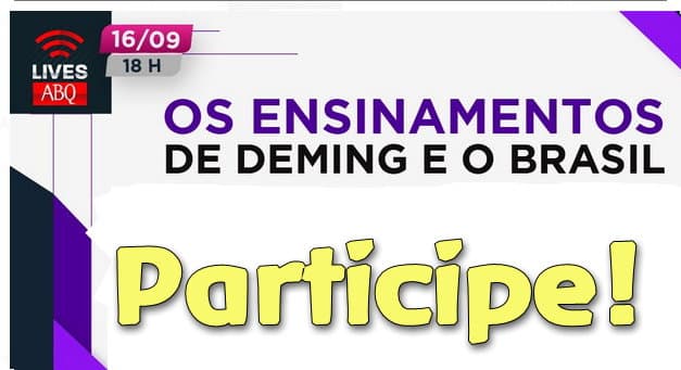 O MÉTODO DEMING - ontem, hoje e sempre na busca da produtividade empresarial,