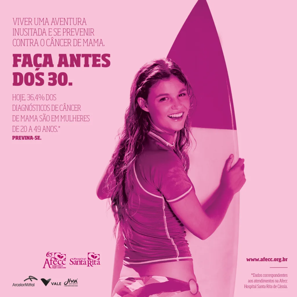 MP assina campanha do Outubro Rosa para Afecc