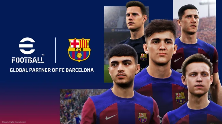 Konami e FC Barcelona renovam parceria para o eFootball