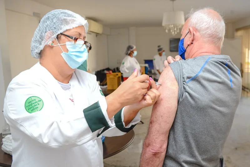 Vacinação Segunda Dose Coronavac na Loja Maçônica de Vitória