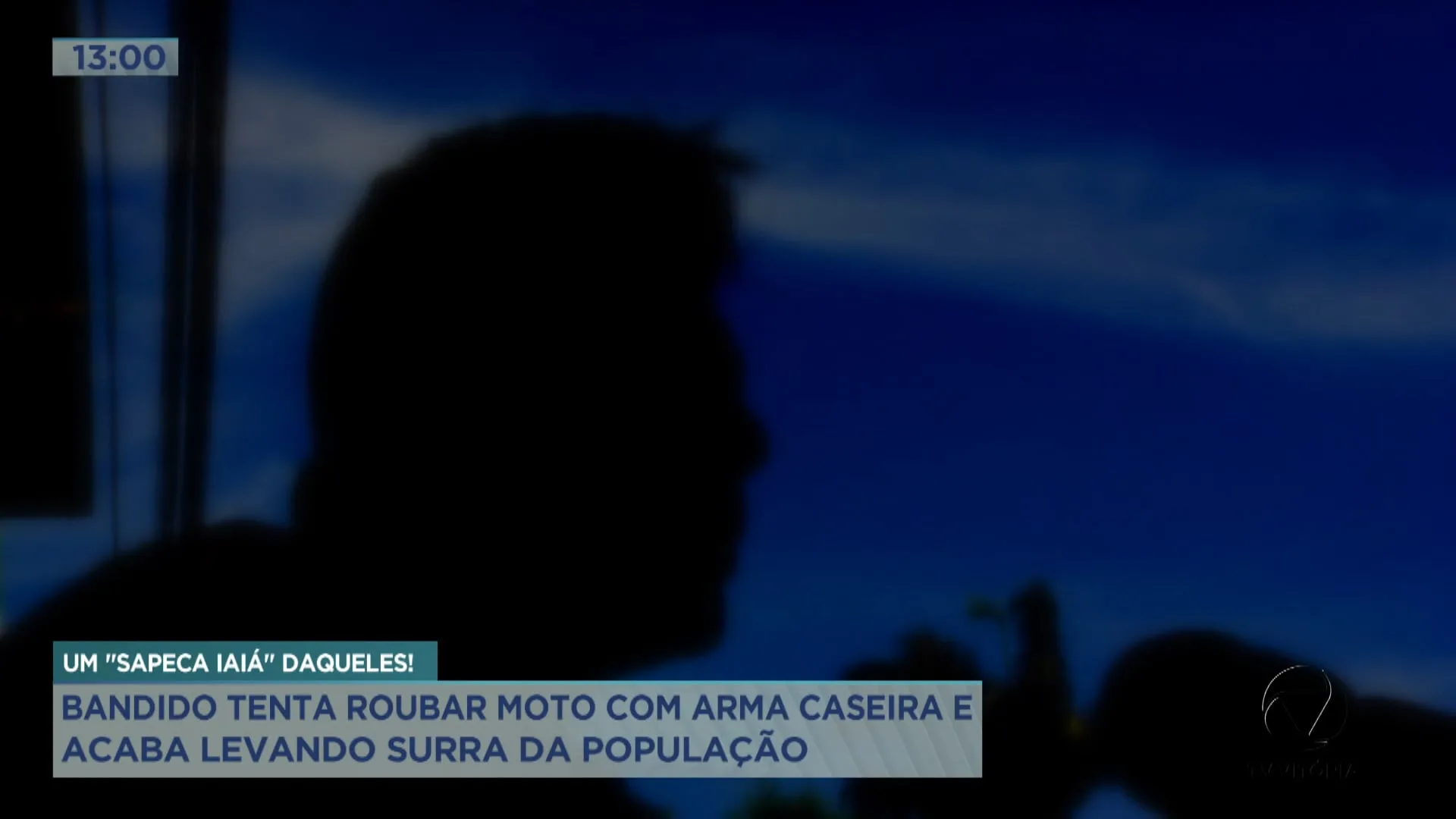 Bandido rende morador com arma caseira, vítima reage e por pouco não é atingida por tiros.