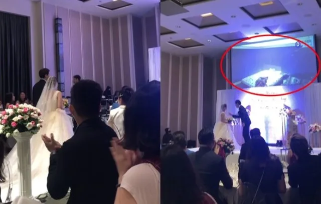 VÍDEO | Noivo revela traição da mulher com cunhado em plena festa de casamento