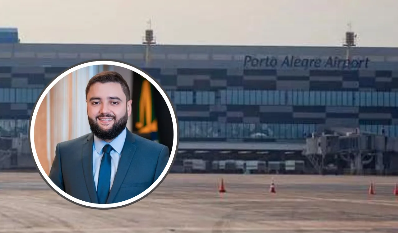 Aeroporto fechado gera prejuízo de R$ 400 milhões por mês ao RS, diz vice-governador