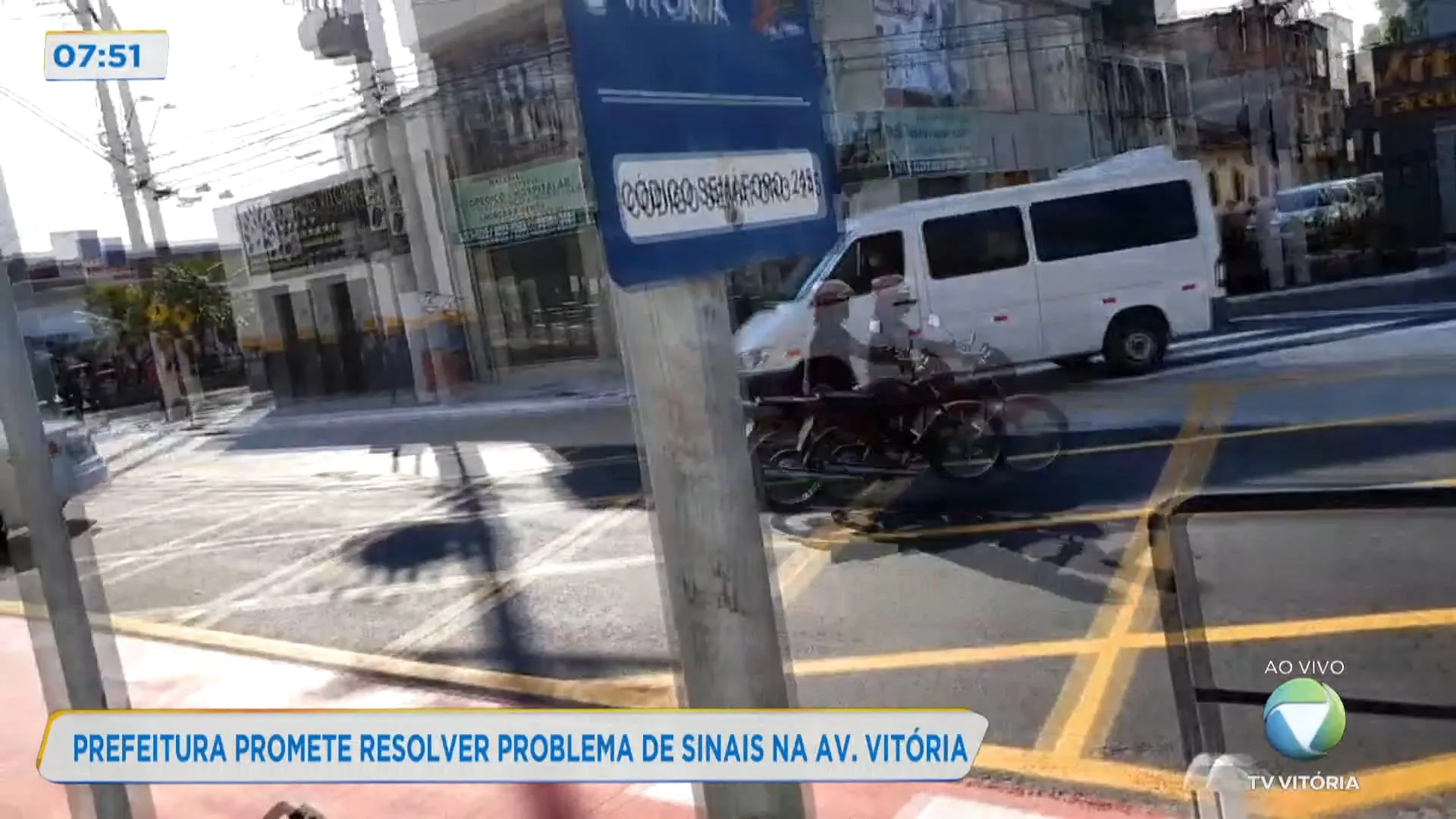 Prefeitura promete resolver problema de sinais na Avenida Vitória