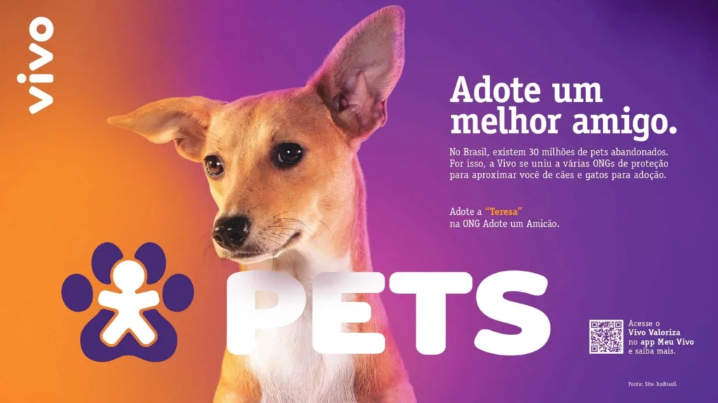 Vivo amplia movimento “Pets” e inclui ONGs do Espírito Santo
