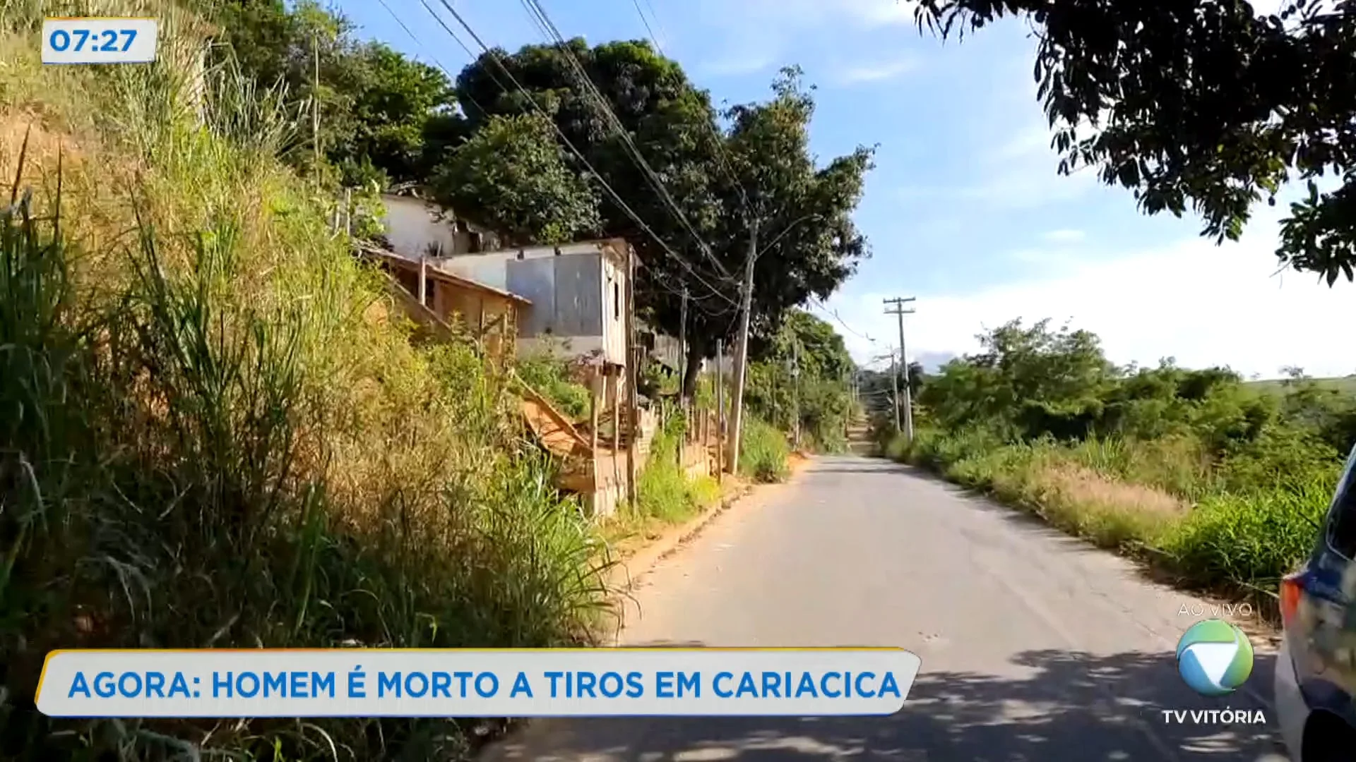 Homem é morto a tiros em Cariacica