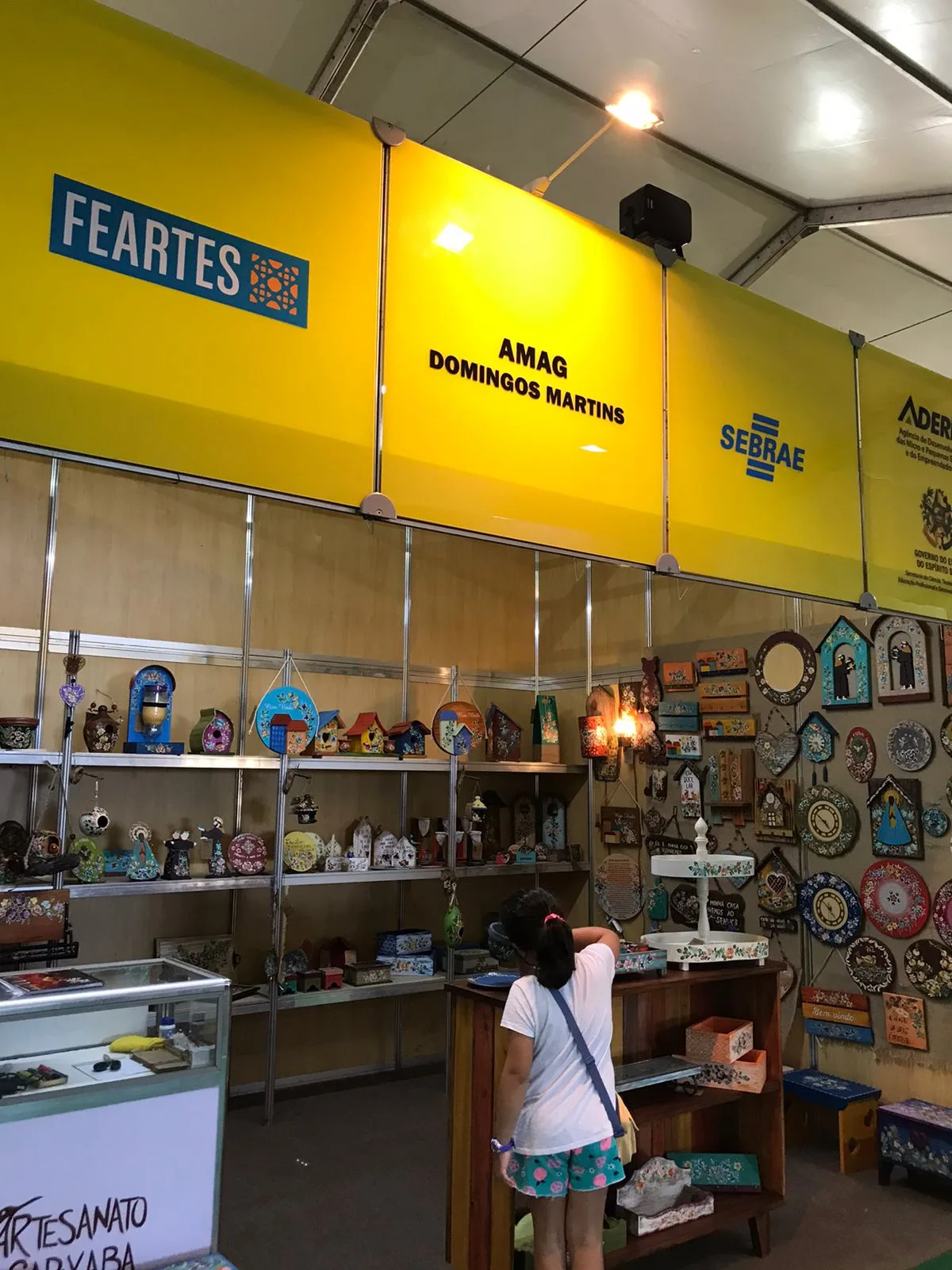 Artesãos de DM e MF em Feira de Guarapari