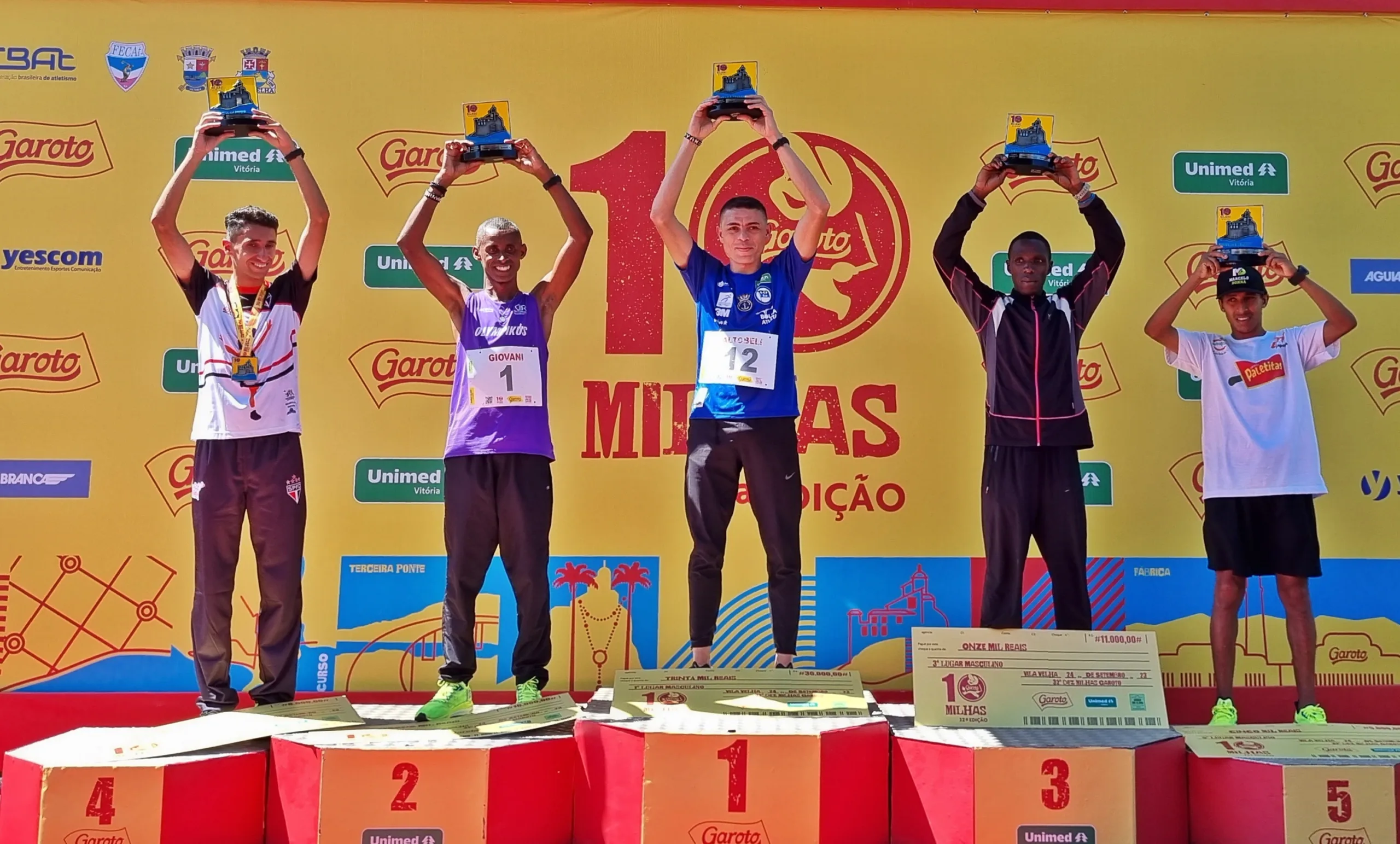 Atleta olímpico é o novo campeão das Dez Milhas Garoto