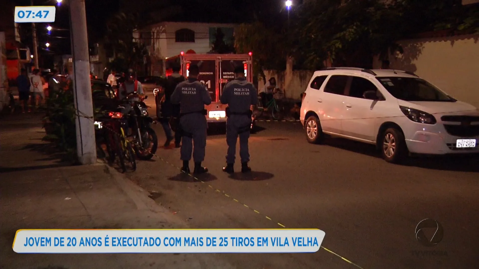 Jovem de 20 anos é executado com mais de 25 tiros em Vila Velha