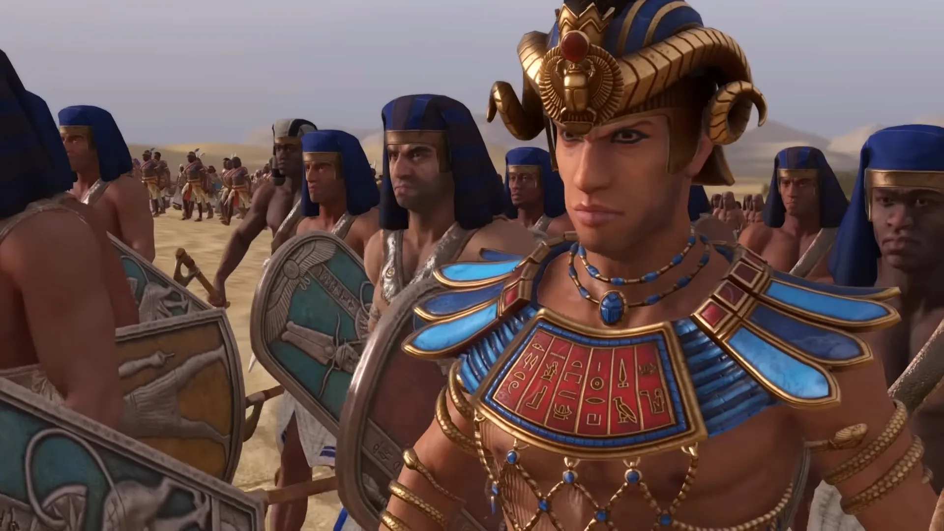 Veja a nova análise das facções de Total War: PHARAOH