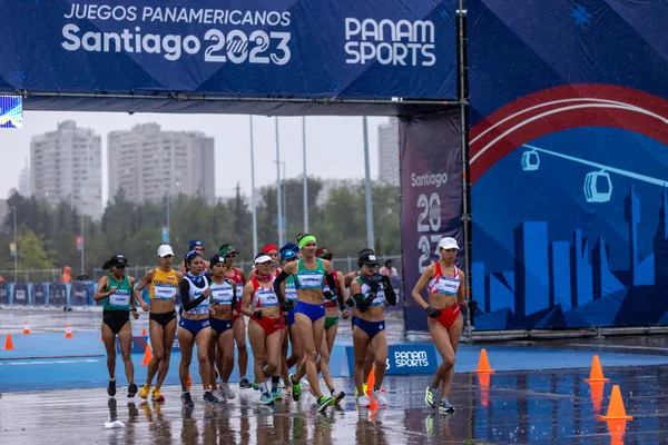 29.10.2023 – Jogos Pan-americanos Santiago 2023 – Atletismo – Viviane Santana – Marcha Atlética – Foto de Miriam Jeske/COB @miriamjeske_