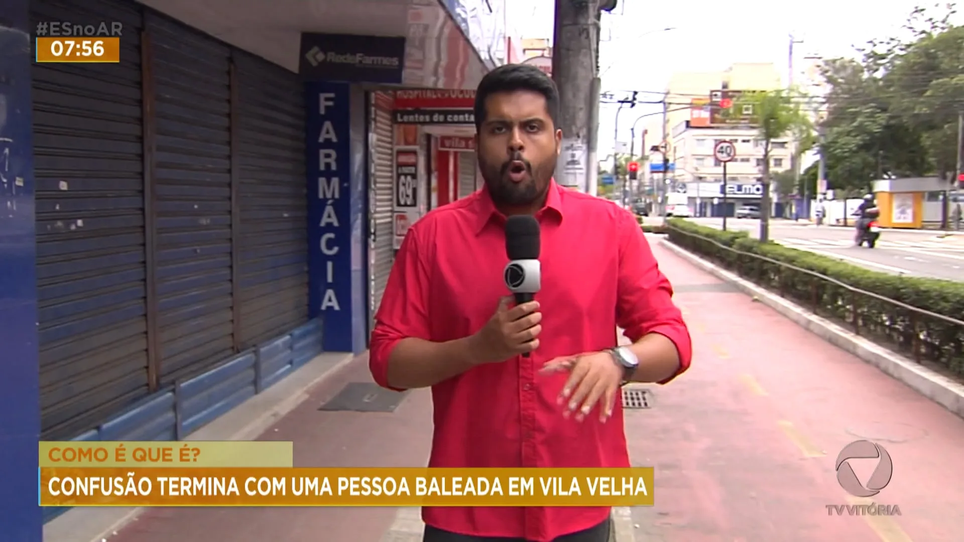 Confusão termina com uma pessoa baleada em Vila Velha