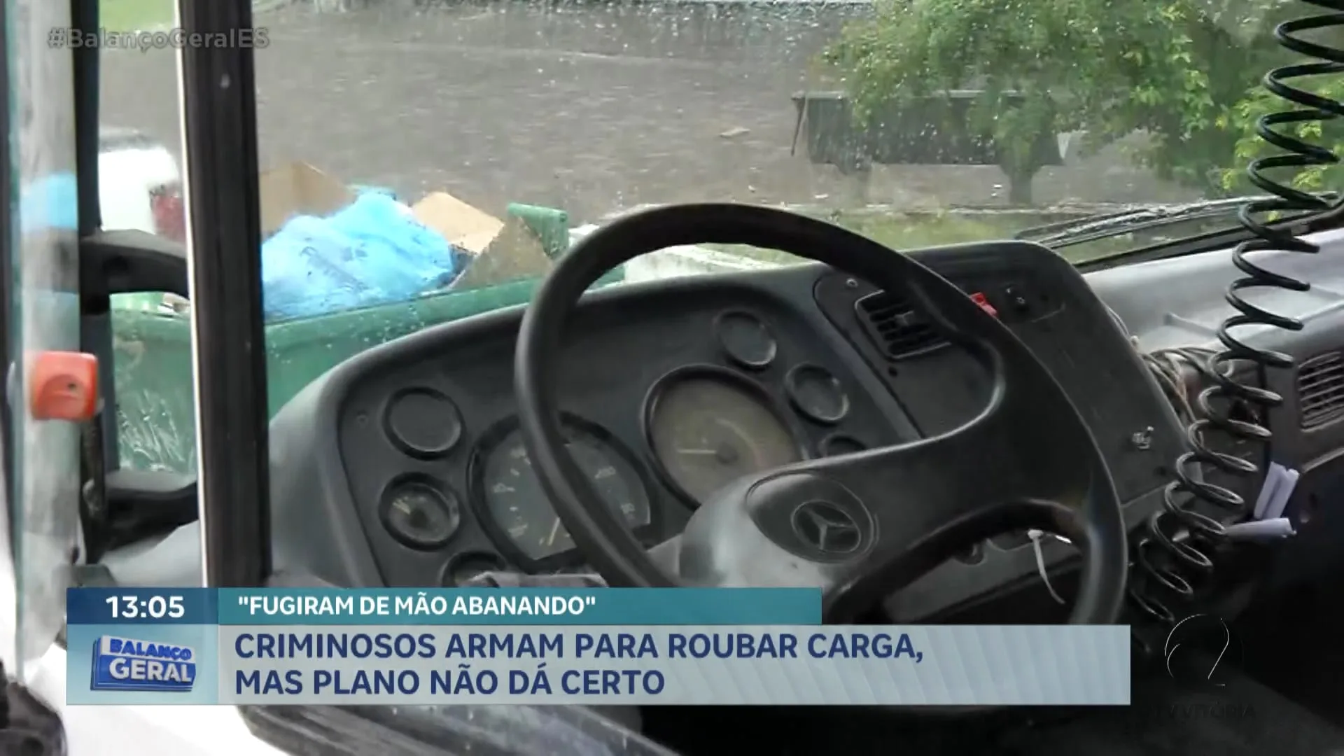 Motorista é feito refém por criminosos