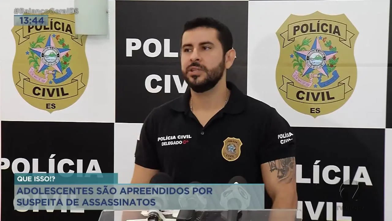 Adolescentes são apreendidos por suspeita de assassinatos em Vila Velha