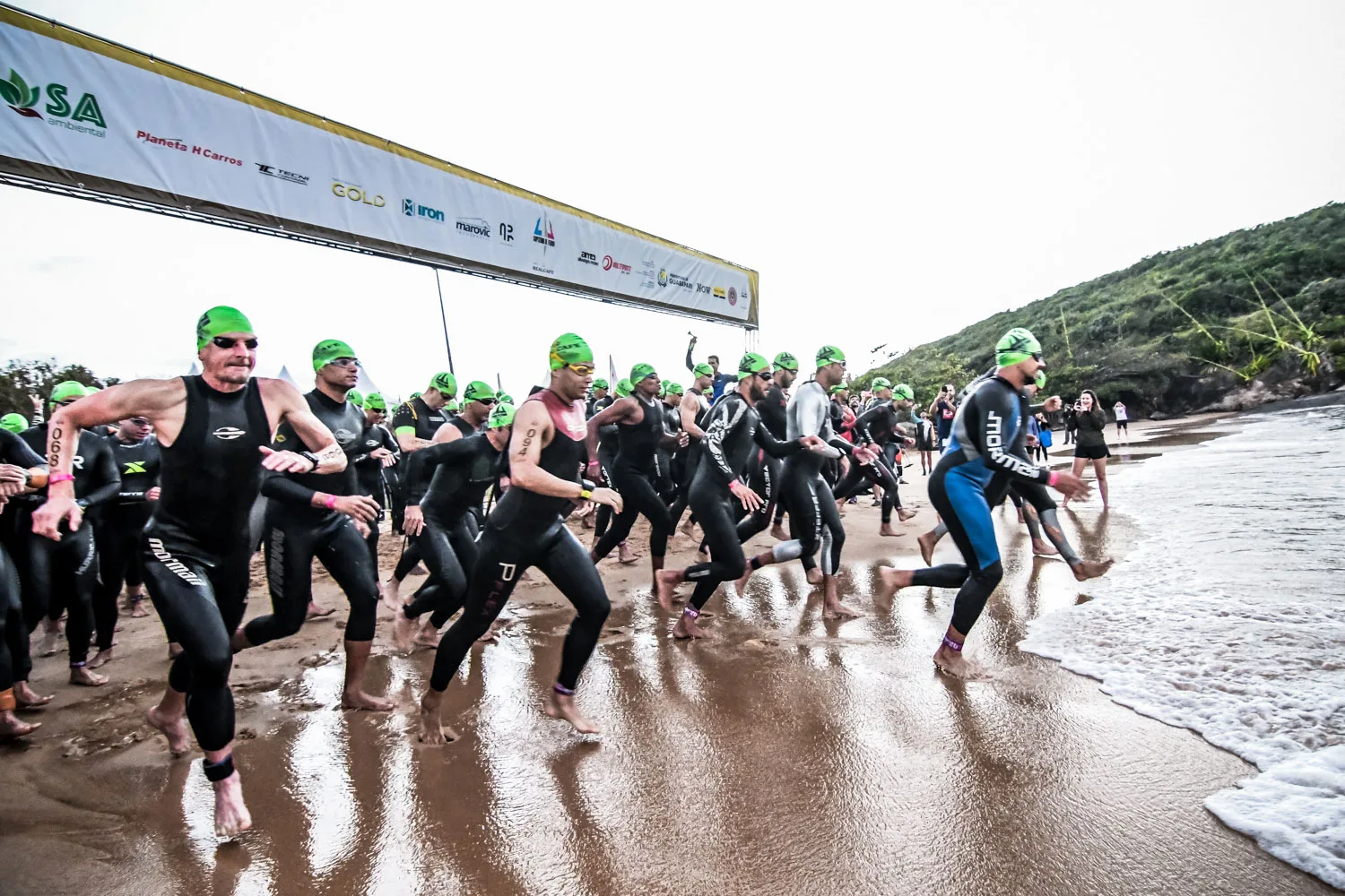 Triatlo Capixaba de Ferro agita o domingo com percurso inédito e mais de 500 competidores