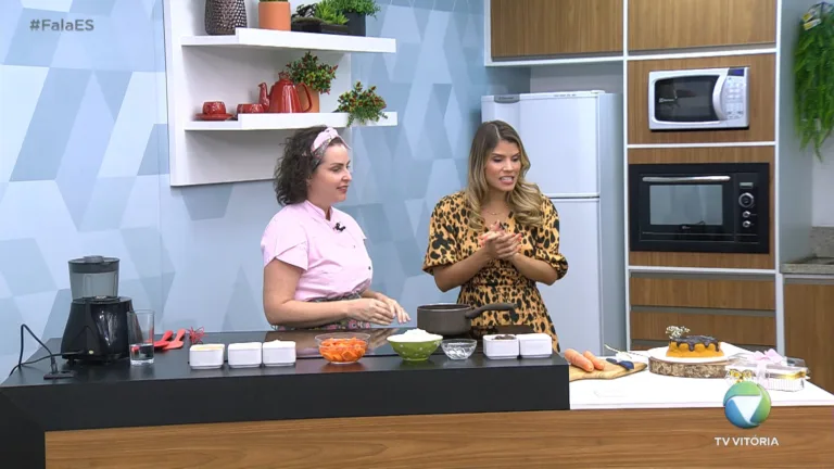 Espaço Gourmet: bolo de cenoura com cobertura de chocolate zero açúcar
