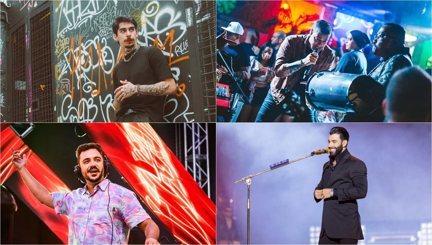 Agenda Cultural: veja shows e festivais para aproveitar no fim de semana