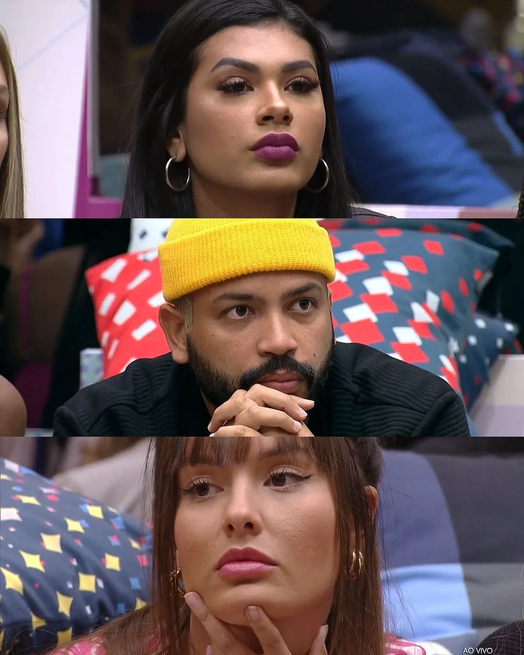 Pocah, Projota e Thaís formam o sétimo Paredão do BBB 21