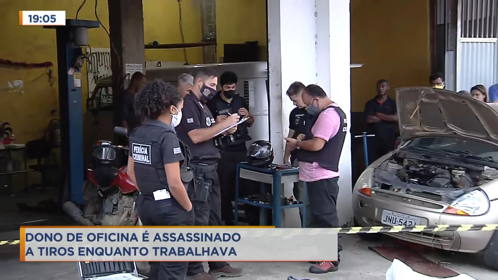 Dono de oficina é assassinado a tiros enquanto trabalhava