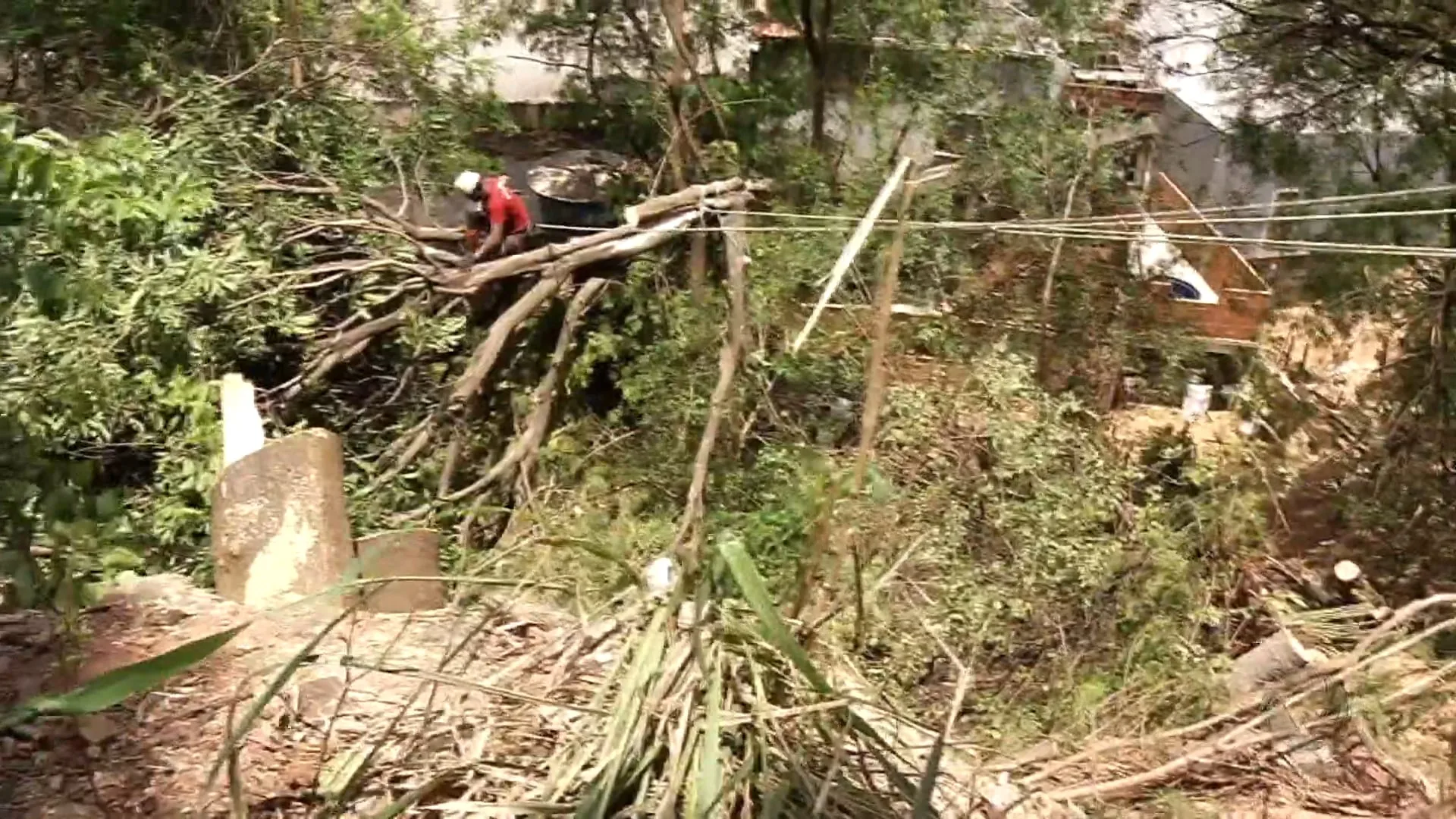 Alerta de chuva forte e deslizamentos no Estado