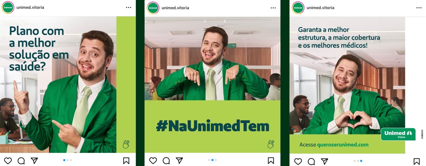 Na Unimed Vitória tem!
