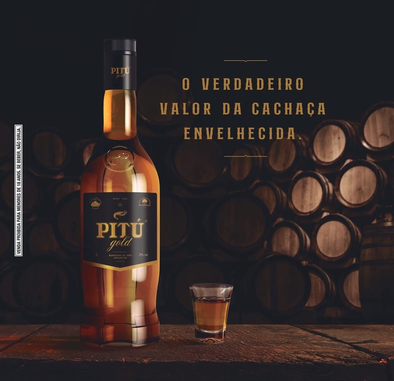 Ampla cria novo rótulo para a Pitú Gold