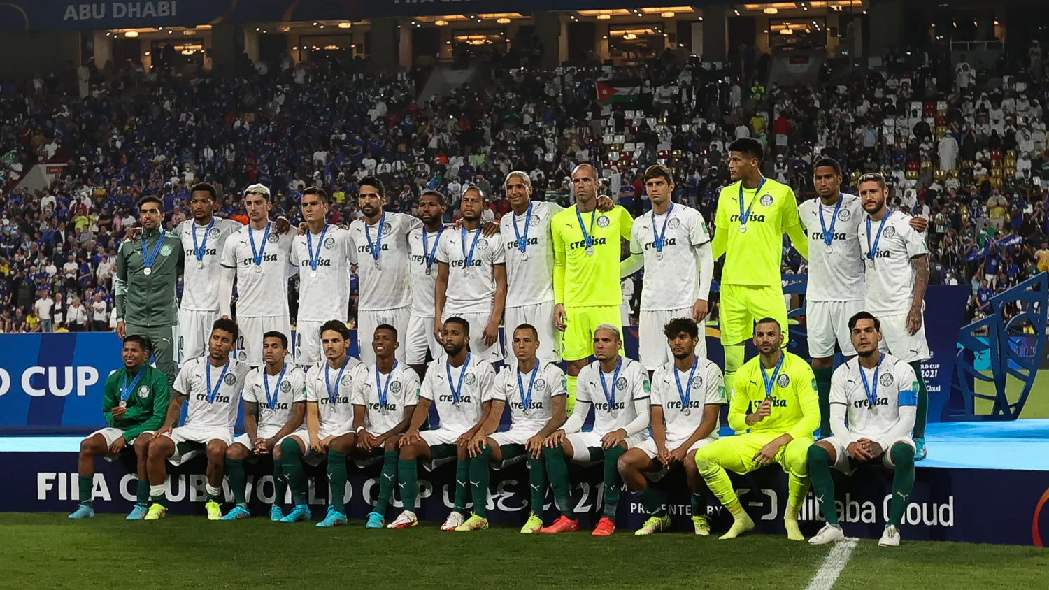 Partida entre SE Palmeiras e Chelsea-ING, válida pela final do Mundial de Clubes da FIFA 2021, no Mohammed Bin Zayed Stadium, em Abu Dhabi-EAU. (Foto: Fabio Menotti)