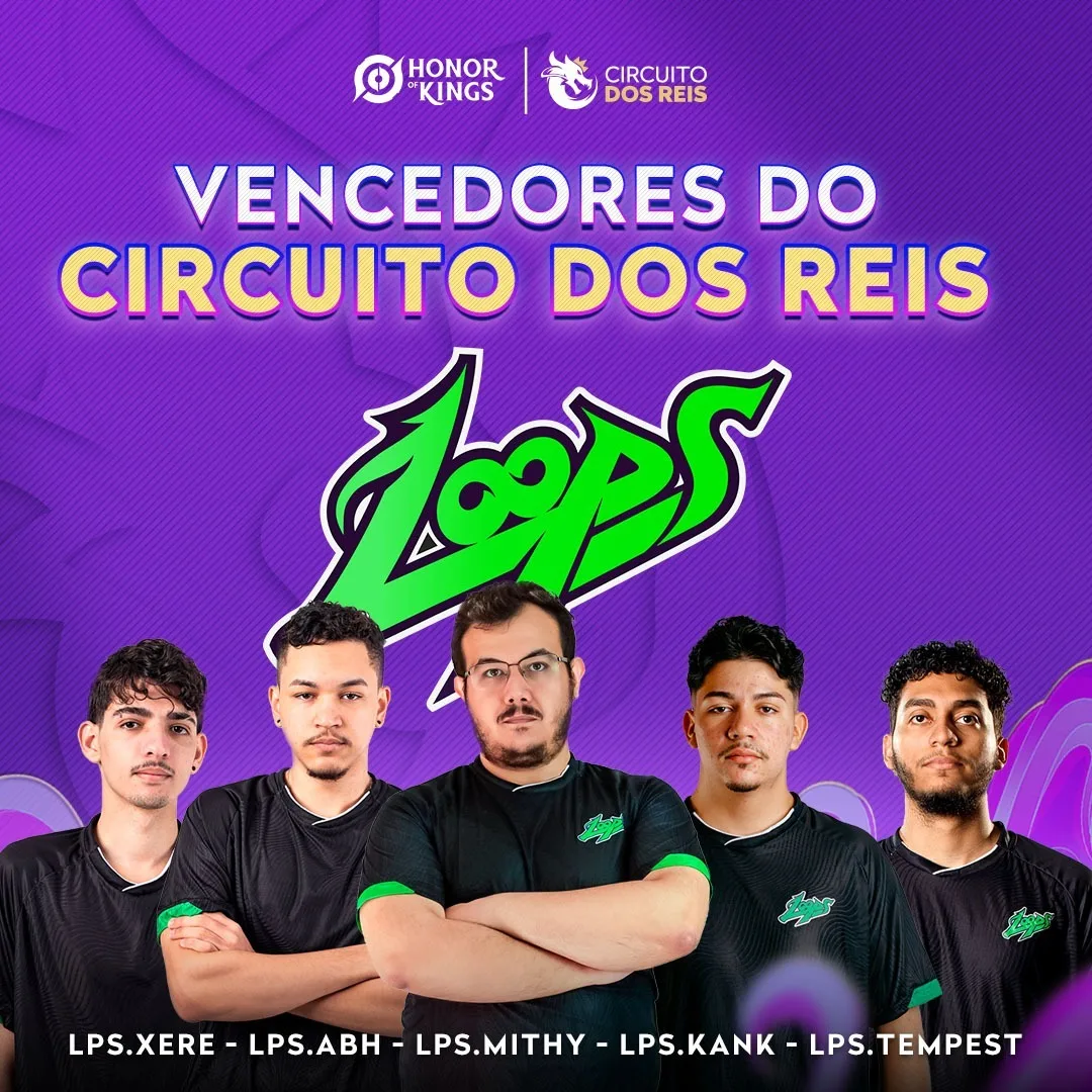 Honor of Kings: Loops vence Alpha7 Esports e conquista o Circuito dos Reis