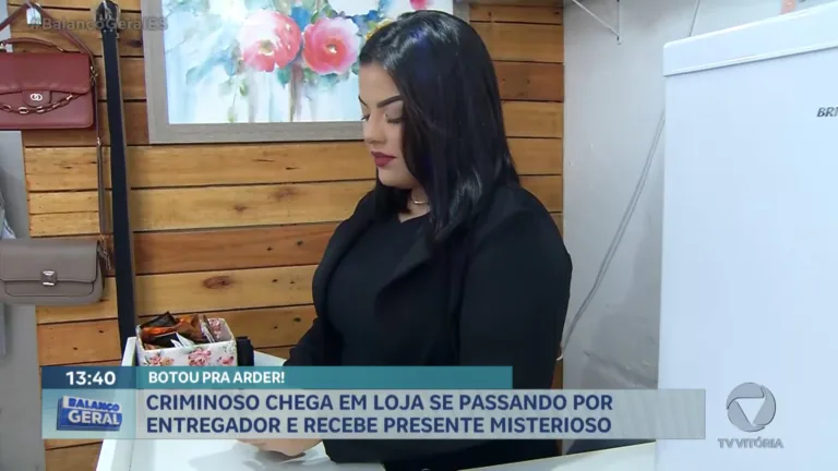 Empresária surpreende criminoso com spray