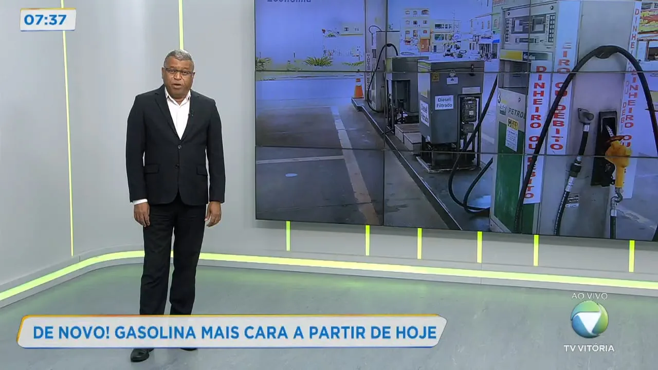 Gasolina mais cara a partir de hoje