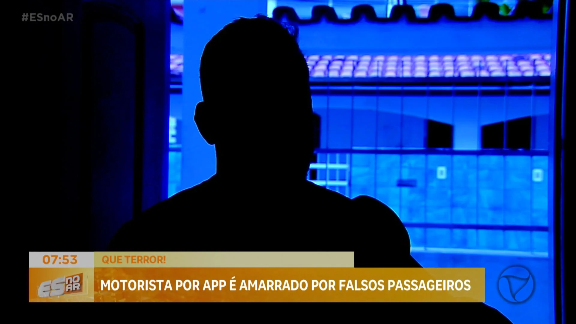 Motorista por APP é amarrado por falsos passageiros