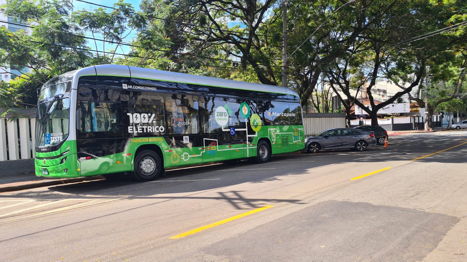 VÍDEO | Sistema Transcol terá quatro ônibus elétricos a partir do ano que vem