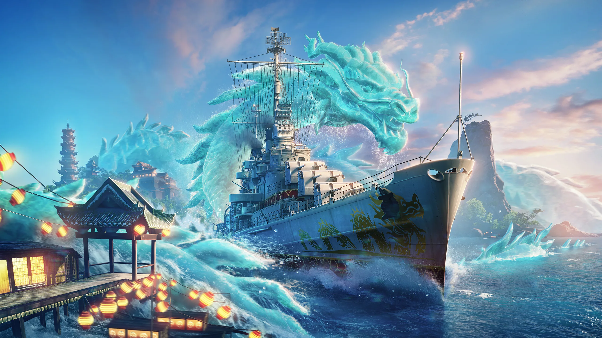 World of Warships lança cruzadores pan-asiáticos em acesso antecipado