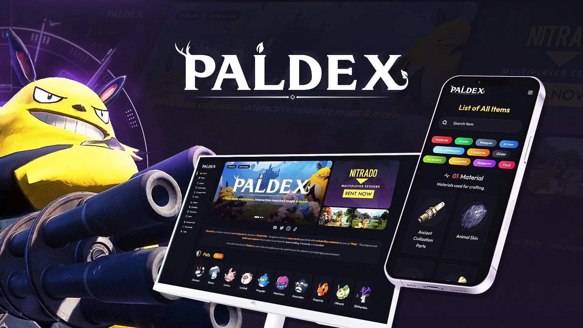 Paldex: aplicativo essencial para jogadores de Palworld