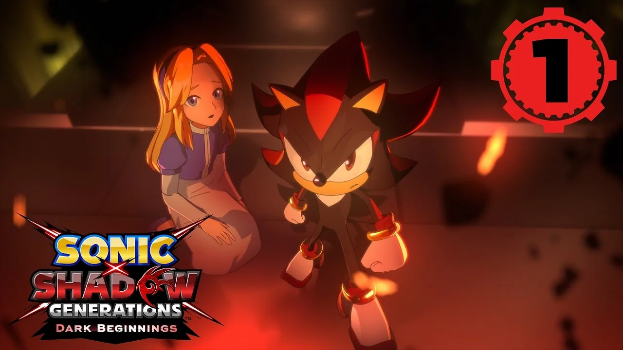 SEGA lança episódio da animação SONIC X SHADOW GENERATIONS: Dark Beginnings