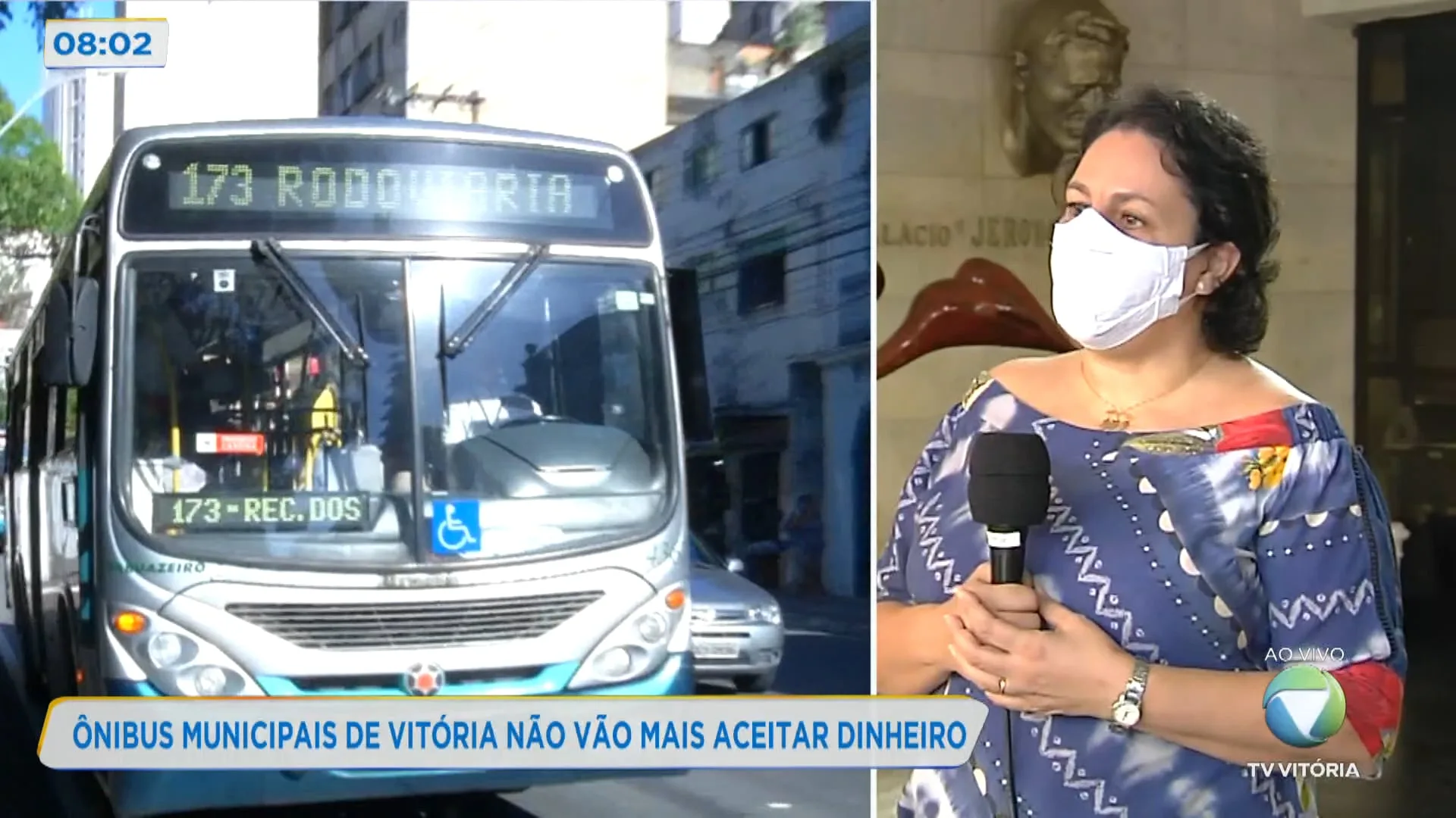 Ônibus municipal de Vitória não vão mais aceitar dinherio