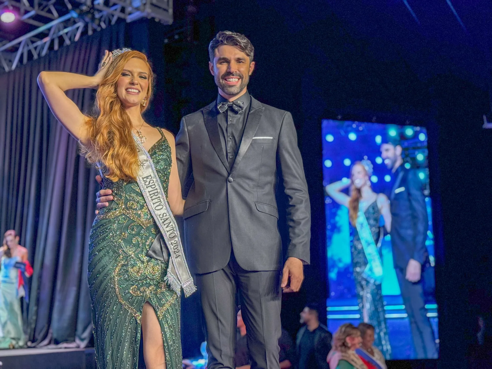 Fotos: médica veterinária de Guarapari é eleita Miss Espírito Santo 2024 (Foto: Pedro Permuy) 