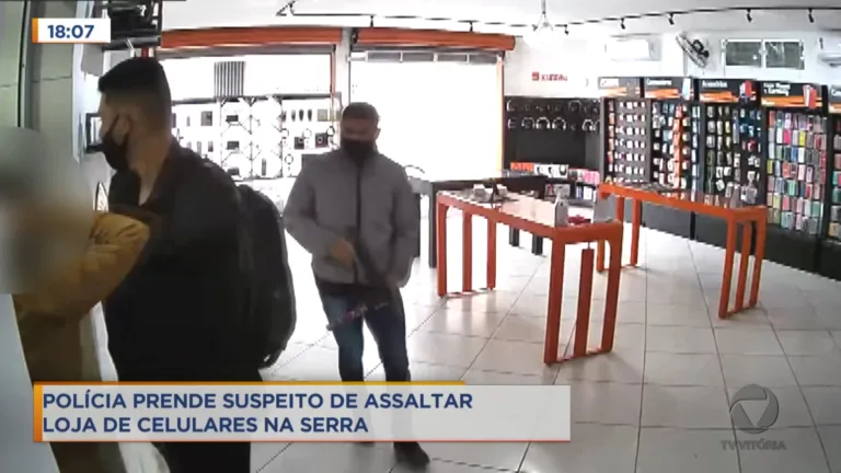 Preso um dos suspeitos de assaltar loja com submetralhadora