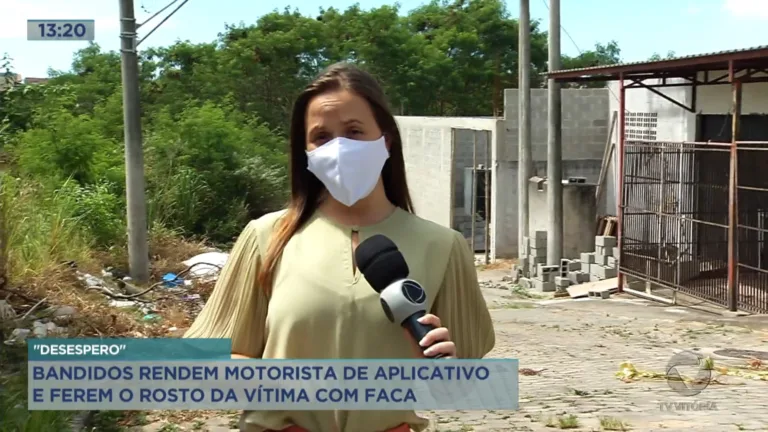 Motorista de aplicativo é ferido com uma facada ao reagir a uma tentativa de assalto