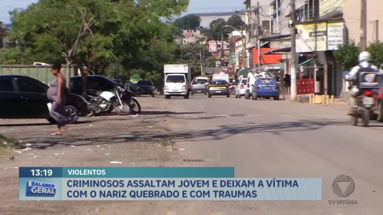 Mulher é agredida por criminosos em assalto
