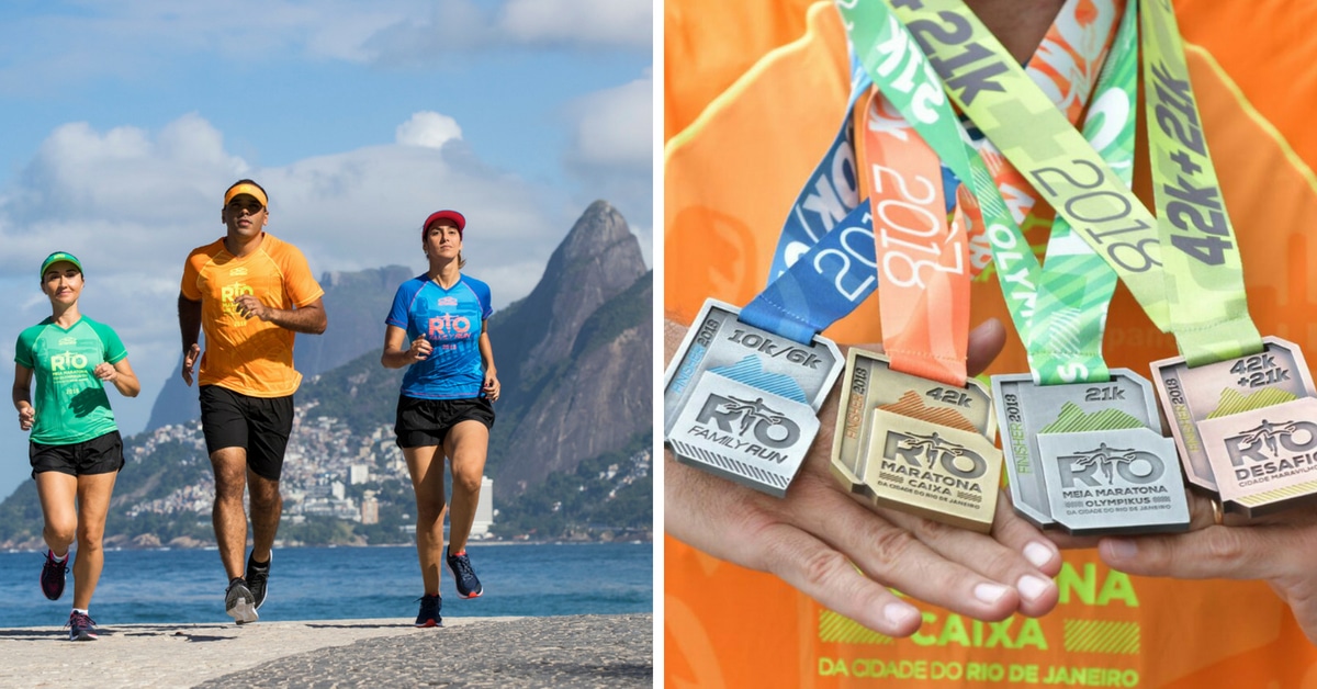 Maratona do Rio divulga camisas e medalhas que vão vestir e premiar 38 mil corredores