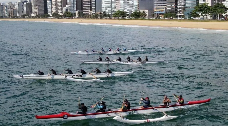 Vila Velha sedia a abertura do Campeonato Estadual de Canoa Havaiana