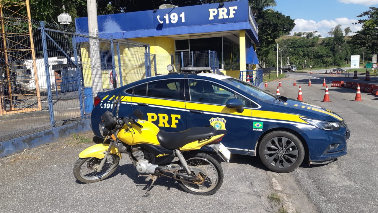 Detento que recebeu benefício da saída temporária é preso com moto furtada no sul do ES