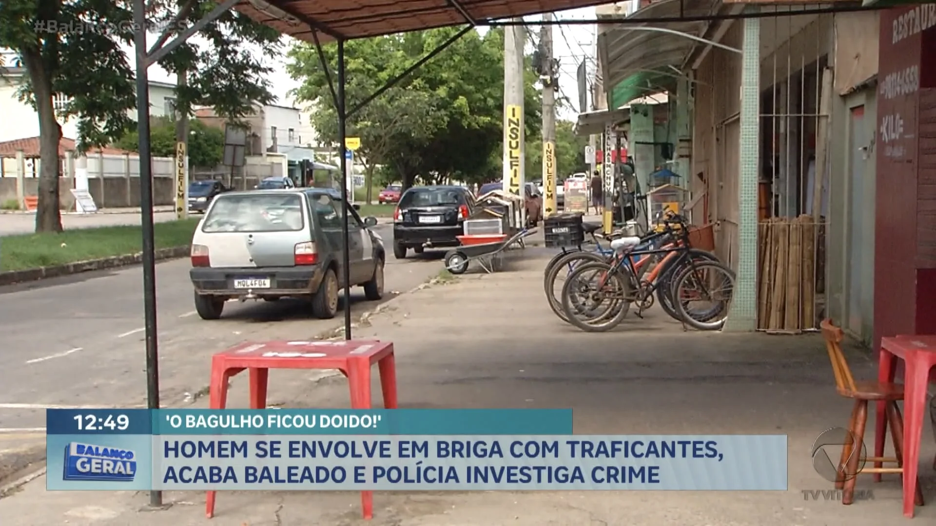 Homem se envolve em briga com traficantes, acaba baleado e polícia está na cola