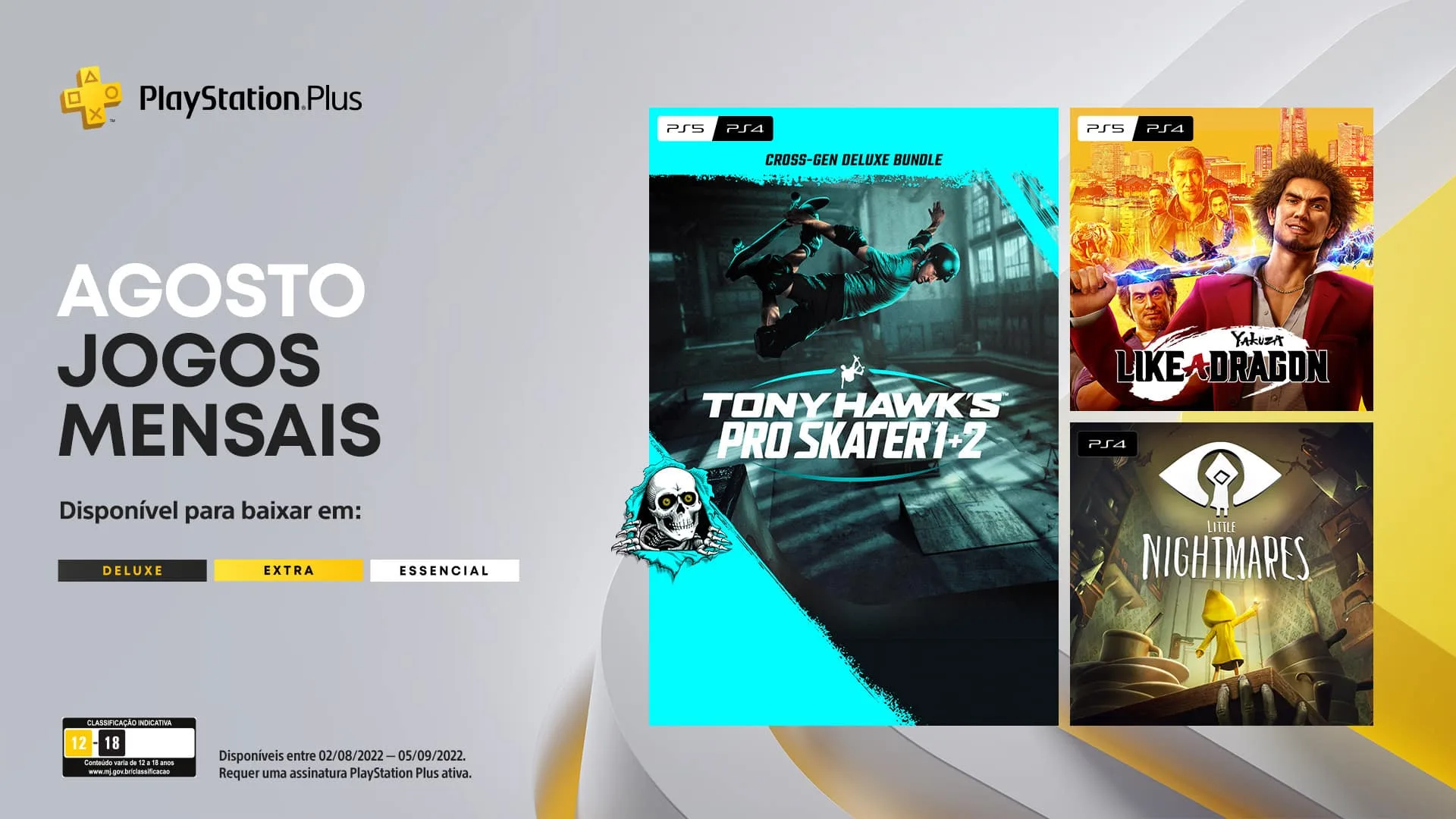 PLAYSTATION PLUS: jogos de agosto são revelados