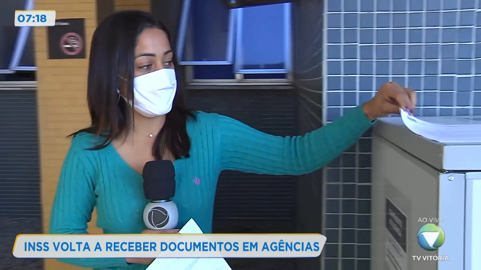 Inss volta a receber documentos em agência