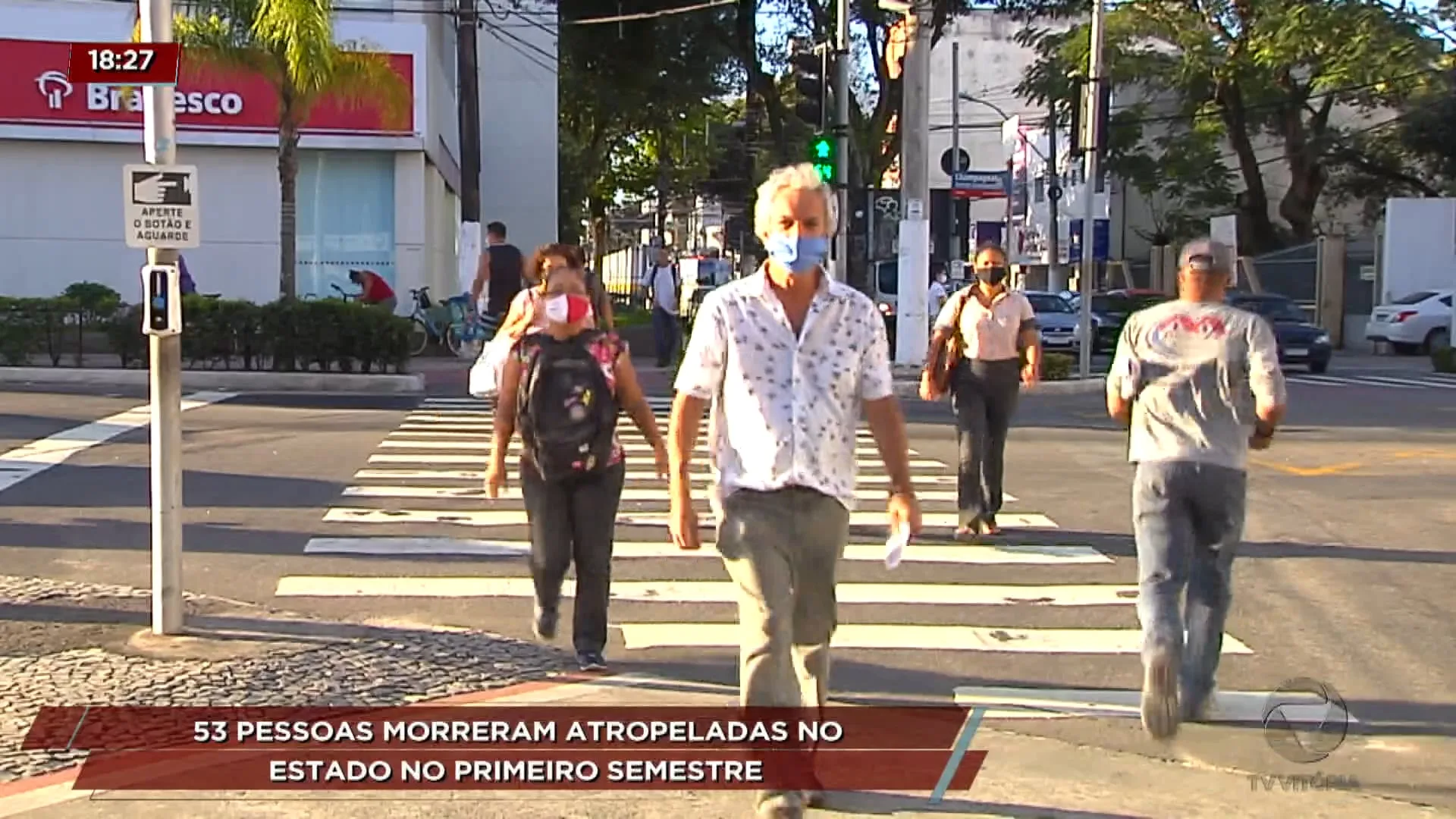 53 pessoas morreram atropeladas no estado no primeiro semestre