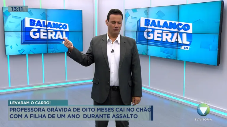Professora grávida fica ferida após ser vítima de assalto, em Cariacica